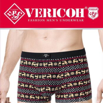 Новогодние мужские трусы Vericoh 618 оптом