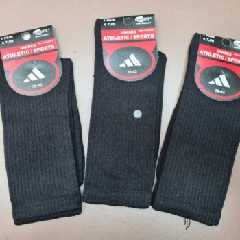 Мужские носки Adidas ClimaLite Черные 39-42 Мужские носки Adidas ClimaLite Черные 39-42
